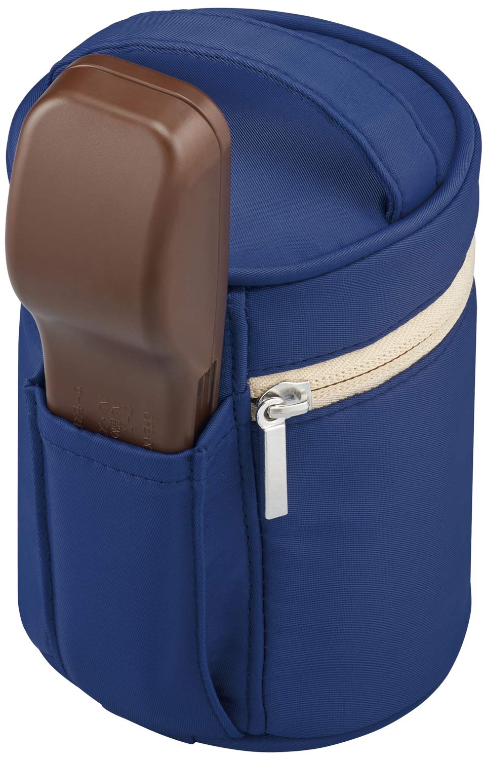 Thermos Res - 001 Nvy Navy Soup Jar Pouch 250 - 400ml Capacity