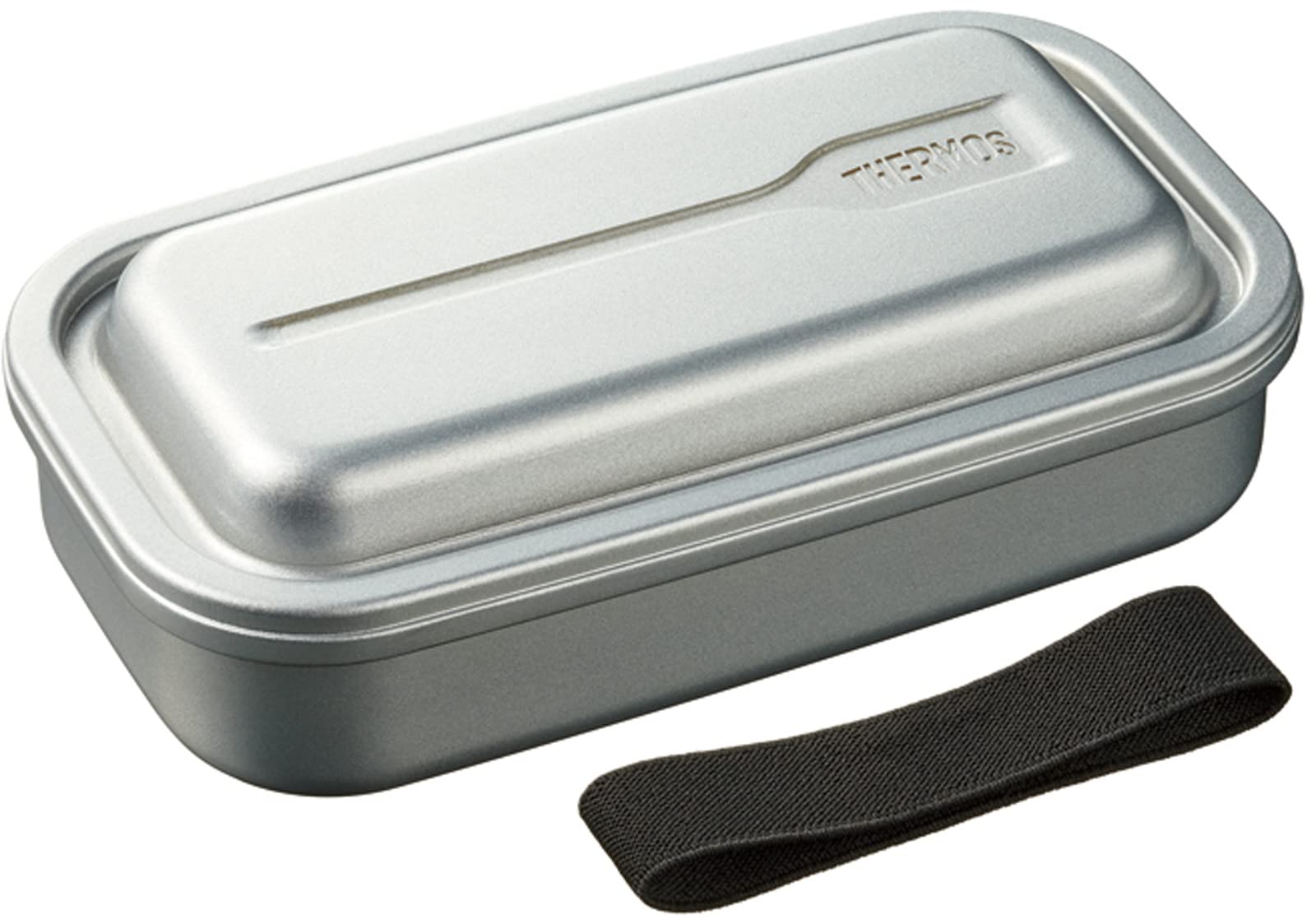 Thermos Silver Aluminum Lunch Box 800ml with Fluorine - Coated Interior DAA - 800 SL