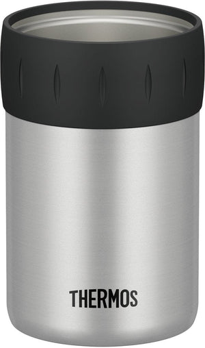Thermos Silver JCB - 352 SL Cool Can Holder Suitable for 350ml Cans