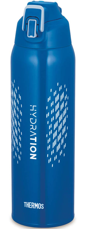 Thermos Sports Bottle 1.5L Blue Silver - Vacuum Insulated Cold Storage Fht - 1501F