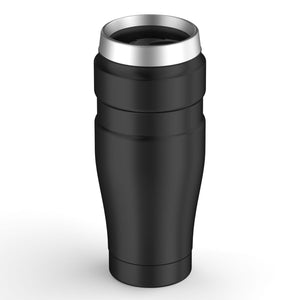 Thermos Stainless King Black Travel Tumbler Compact 16 - Ounce/450ml Capacity