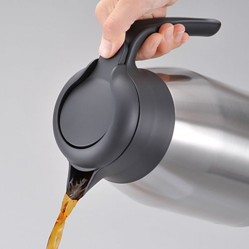 Thermos Ths - 1500 Sbk 1.5L Stainless Steel Black Pot