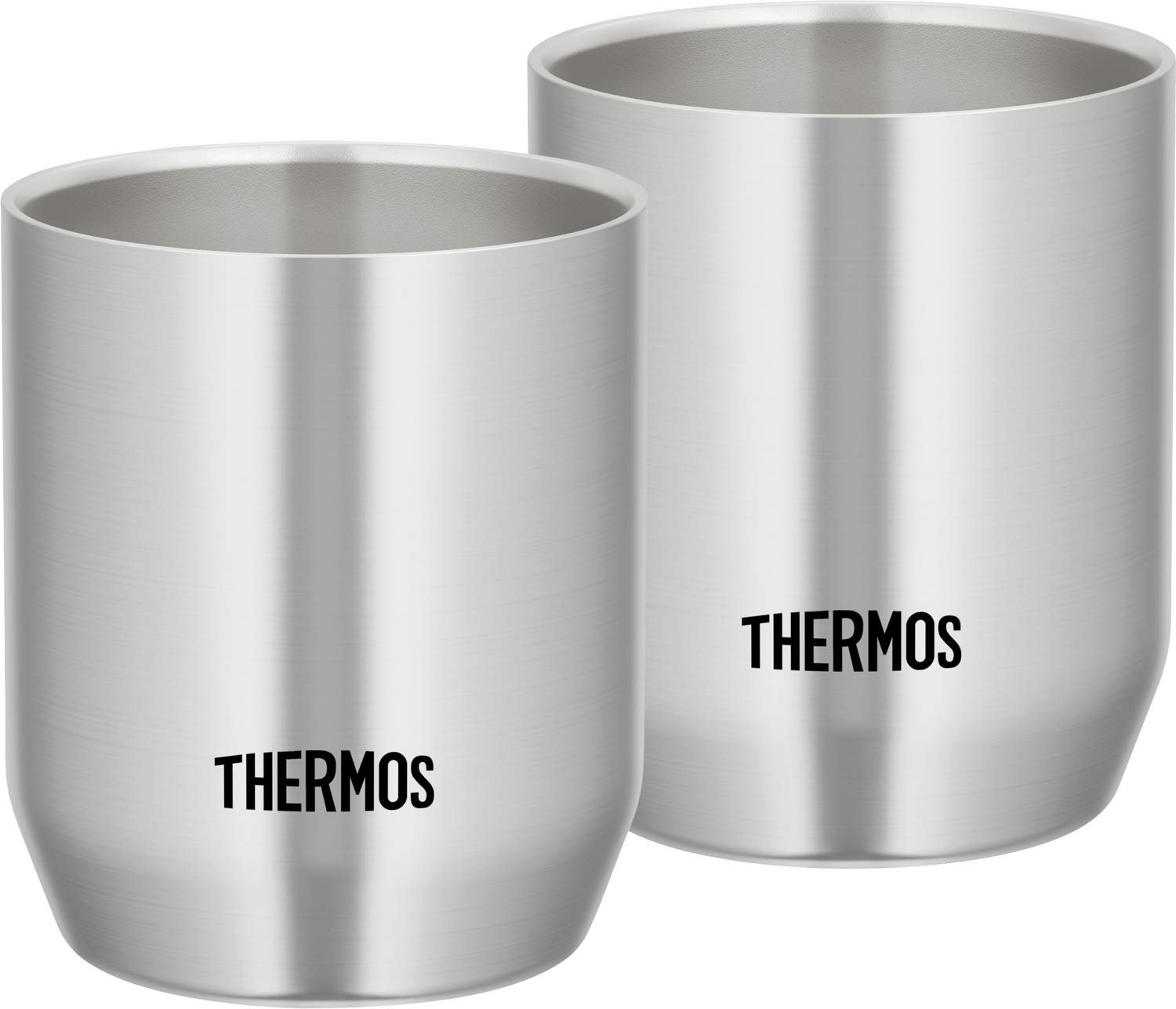 Thermos Vacuum Insulated 280ml Stainless Steel Cup Set of 2 Jdh - 280P