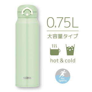 Thermos Vacuum Insulated Mobile Mug 750ml Water Bottle in Mint Green