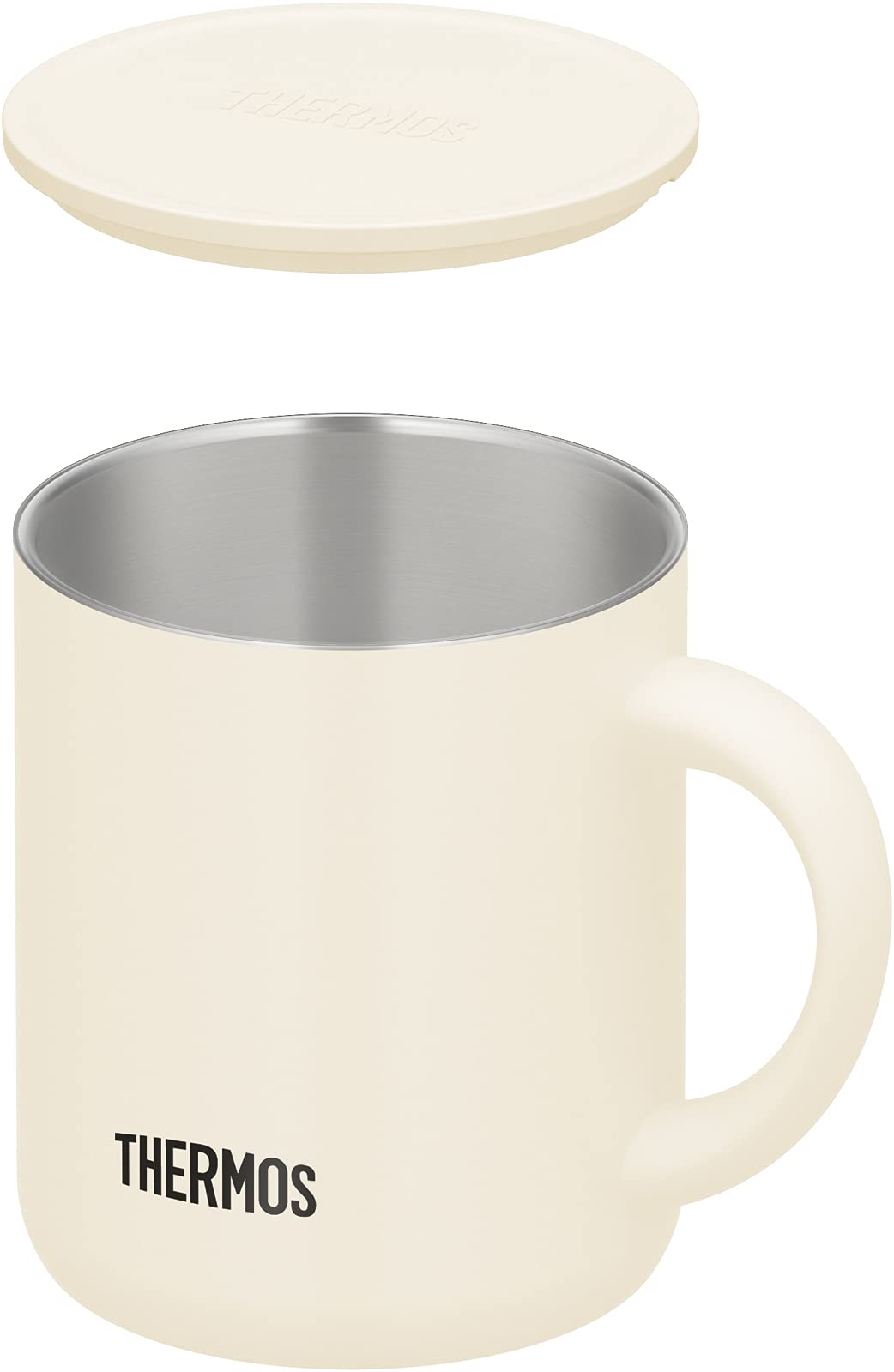 Thermos Vacuum Insulated Mug 450Ml Milk White Jdg - 451C Mwh