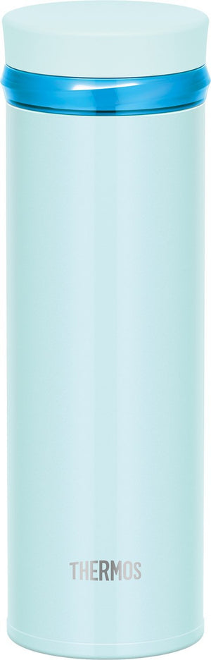 Thermos Vacuum Insulated Water Bottle Mobile Mug 350ml Shiny Blue JNO - 352 SHB