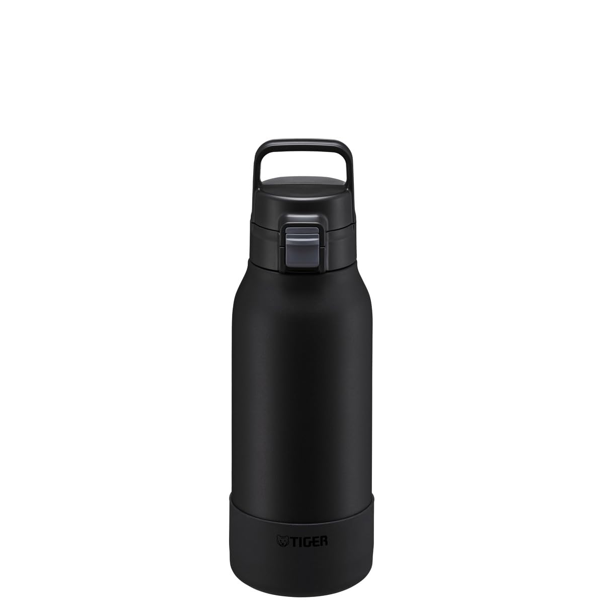 Tiger 1L Stainless Steel Water Bottle Wide Mouth for Sports Black MTA - B100Kk
