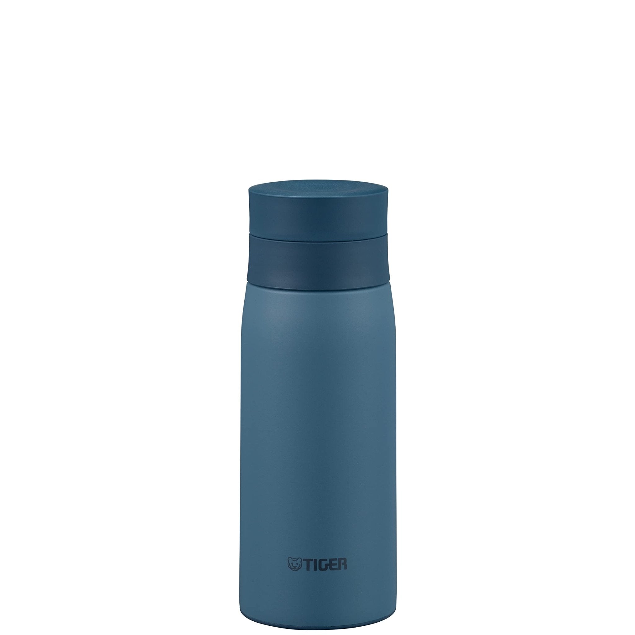Tiger 350ml Stainless Steel Insulated Hot/Cold Drink Bottle with Ice Stopper Cerulean Blue MCY - K035AC