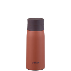 Tiger 350ml Stainless Steel Insulated Hot/Cold Water Bottle with Ice Stopper Soleil Orange - MCY - K035DS