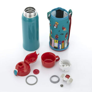 Tiger 800ml Stainless Steel Water Bottle with Direct Drinking Cup MBR - H08GGD