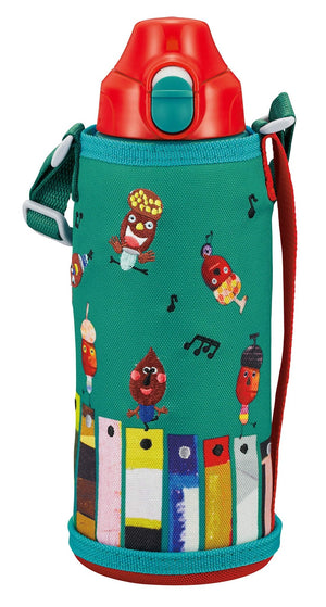 Tiger 800ml Stainless Steel Water Bottle with Direct Drinking Cup MBR - H08GGD