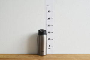 Tiger Brand Vacuum Flask - Insulated Tumbler Water Bottle 360Ml Gunmetallic