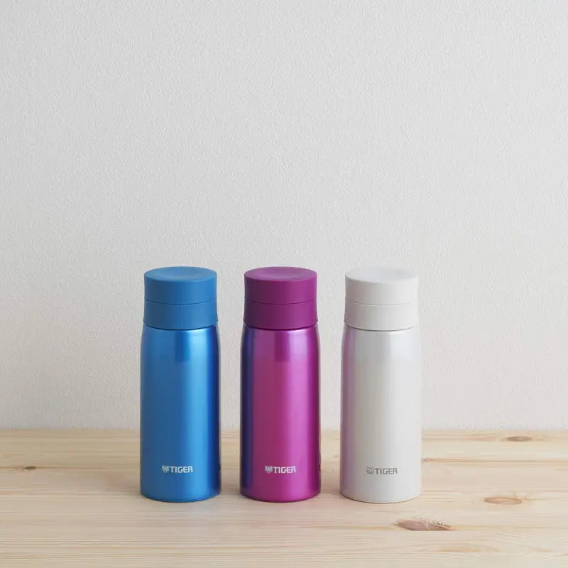 Tiger Mcy - A035Wm Thermos Mug Bottle Cream White 350ml - Japanese Vacuum Bottles