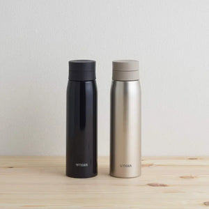 Tiger Mcy - A060Km Thermos Mug Bottle Mauve Black 600ml - Japanese Insulated Bottles