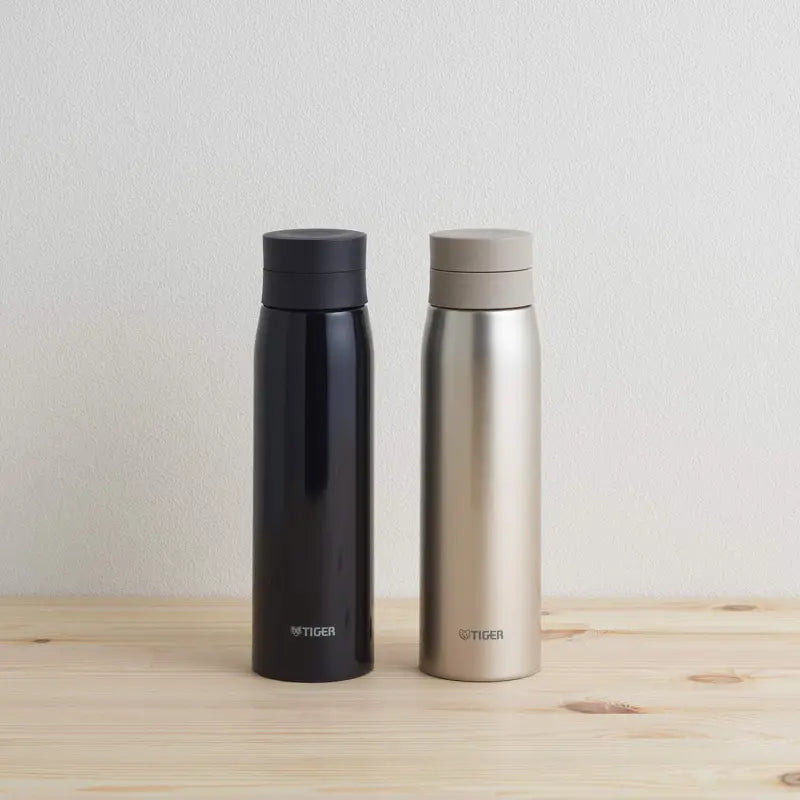 Tiger Mcy - A060Km Thermos Mug Bottle Mauve Black 600ml - Japanese Insulated Bottles