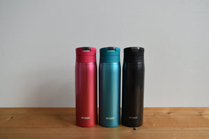 Tiger Mini 500ml Stainless Steel Vacuum Flask Lightweight Auto - Lock Sahara Mug