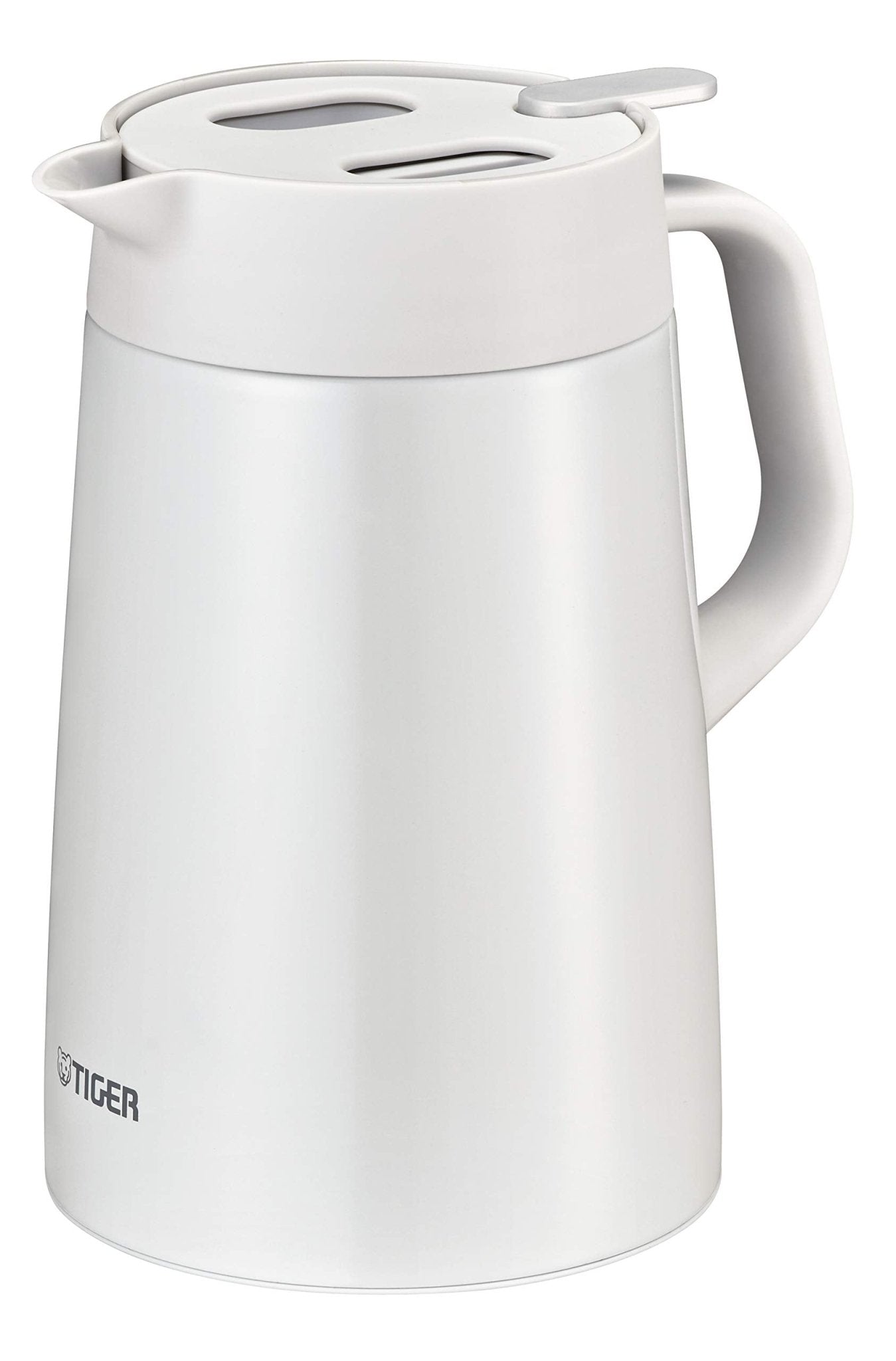 Tiger Pwo - A120W Large 1.2L Thermal Insulated White Tabletop Pot