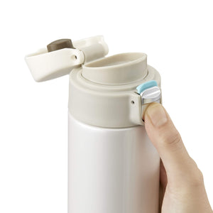 Tiger Sahara Vacuum Flask Cream White 480ml - Durable Tiger Thermal Mug Bottle