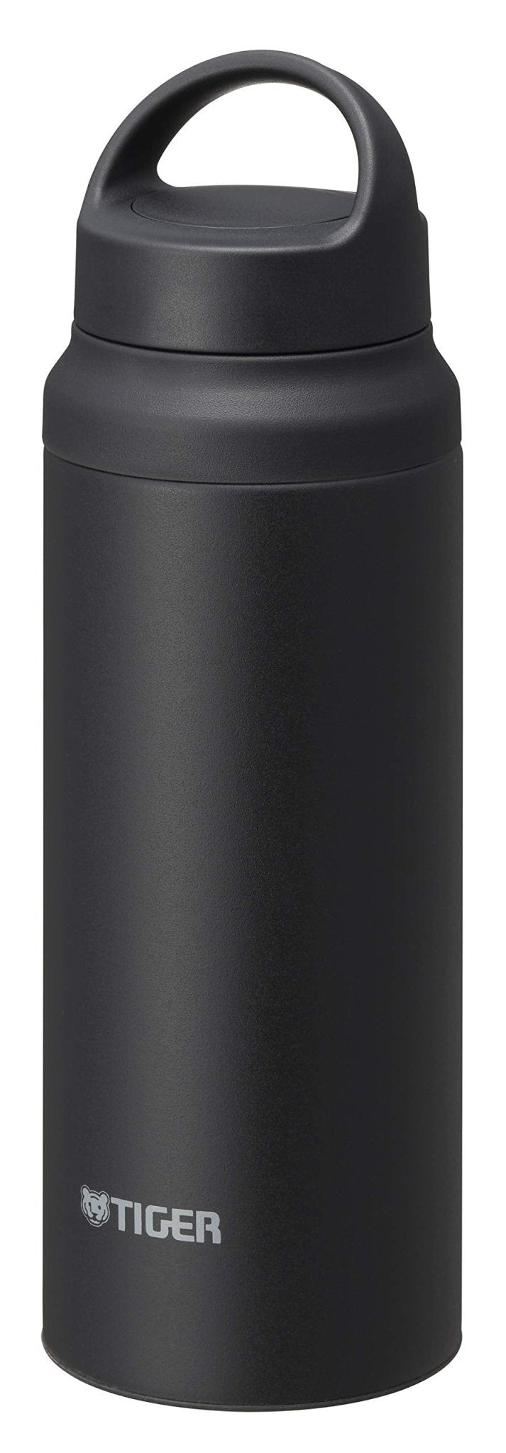 Tiger Stainless Steel Vacuum Flask Lightweight 600ml Water Bottle with Handle for Outdoors & Office - Stargaze Black MCZ - S060KC