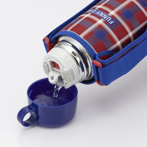 Tiger Thermos 1L Direct Drinking Cup 2Way Stainless Steel Bottle Pouch Sahara Red Japan Mbo - F100 - R