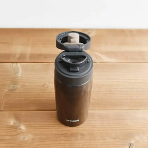 Tiger Water Bottle 350Ml Sahara Mug Stainless One Touch Lightweight Lamp Black Mcx - A351Kl