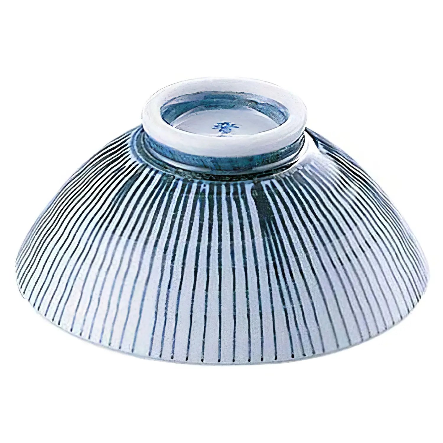 Tkg Seto Ware Ceramic Rice Bowl Senbon - Tokusa 12.5Cm