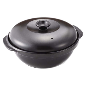 Tohi Ceramics Japanese Heat - Resistant Ceramic Casserole Pot W/ Steamer Insert 28Cm