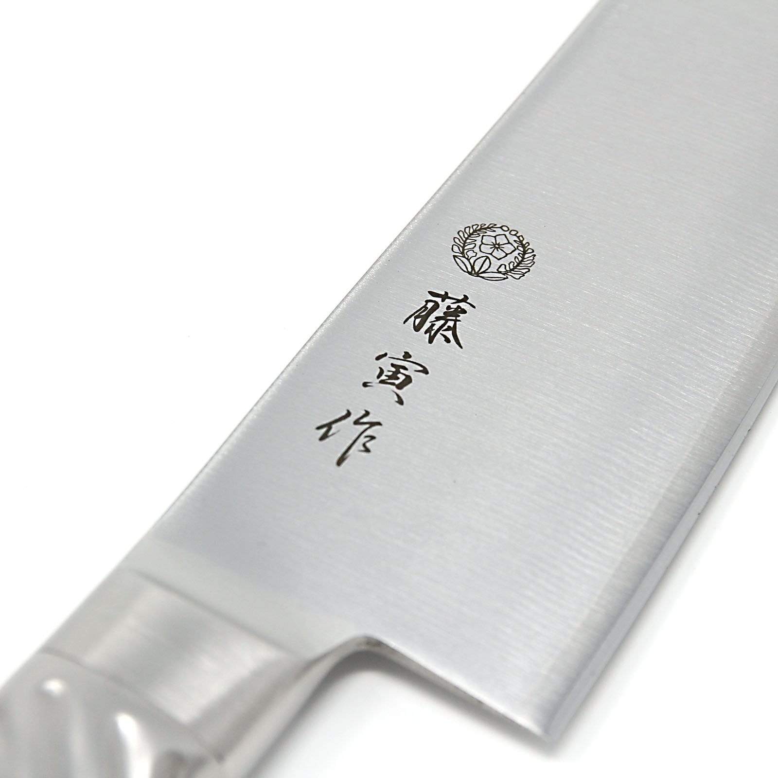 Tojiro Fujitora Dp 3 - Layer Western Deba Knife (Yo - Deba) With Stainless Steel Handle 170mm