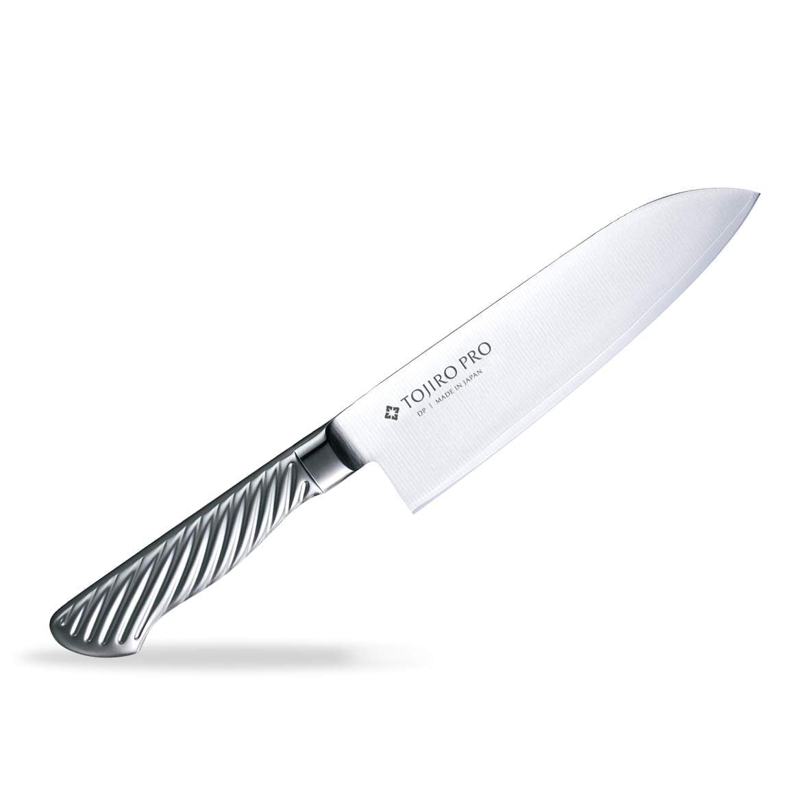 Tojiro Pro Dp F - 895 Santoku Knife 170Mm Japan Cobalt Alloy Steel Meat/Fish/Veg Tornado Pattern Easy Grip