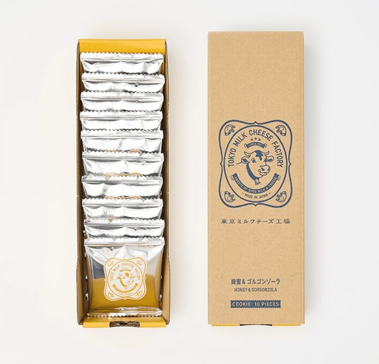 Tokyo Milk Cheese Factory Honey & Gorgonzo Cookies 10 Pieces