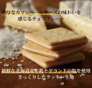 Tokyo Milk Cheese Factory Salt & Camembert Cookies, 10 pcs