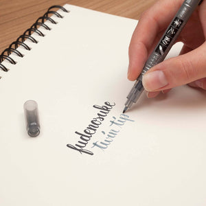 Tombow Japan Fudenosuke Congratulatory/Condolence Twin Pen S Pack Gcd - 121 Ink & Light Ink