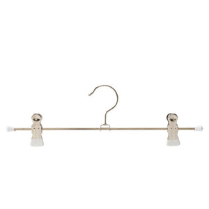 Tomorrow 10Pcs White K30D 30Cm Width Mawa Hanger Pants Skirt Slacks Clip Japan