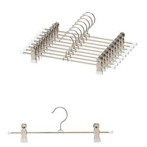 Tomorrow 10Pcs White K30D 30Cm Width Mawa Hanger Pants Skirt Slacks Clip Japan