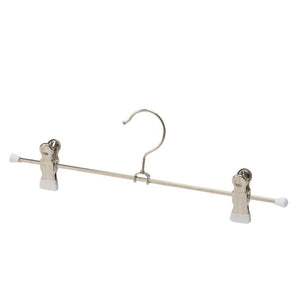 Tomorrow 10Pcs White K30D 30Cm Width Mawa Hanger Pants Skirt Slacks Clip Japan