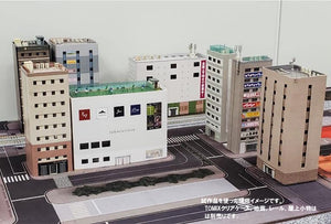 Tomytec Japan Eco - Lake C01 Multi - Tenant Building Diorama Supplies