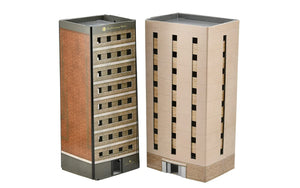 Tomytec Japan Eco - Lake Paper Structure C03 Hotel/Mansion Diorama Supplies