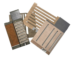 Tomytec Japan Eco - Lake Paper Structure C03 Hotel/Mansion Diorama Supplies