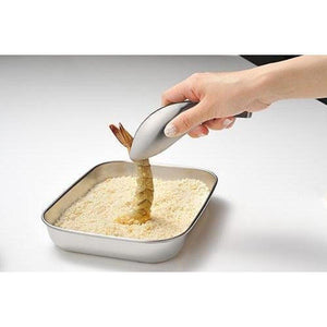 Leye Yubisaki Stainless Steel Fingertip Tongs LS1505 in compact size, ergonomic design, perfect for serving and plating.
