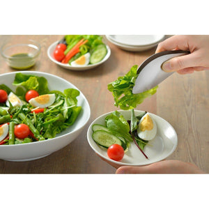 Stainless Steel Leye Yubisaki Fingertip Tongs LS1505, 1 piece, lightweight with fingertip-fit grip, offering easy use for cooking.