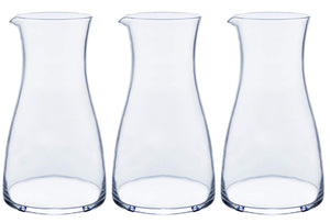 Toyo Sasaki Glass Cold Sake Carafe 310Ml Japan Made Dishwasher Safe 3Pcs 00247 - Jan