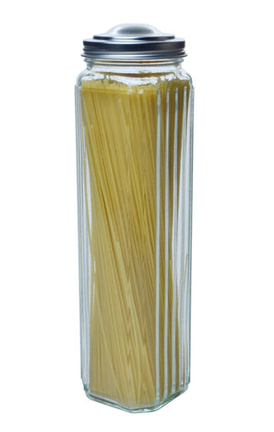 Toyo Sasaki Glass Pasta Storage Case Made In Japan Sgi - 15 - N