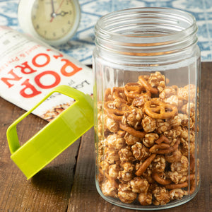 Toyo Sasaki Glass Storage Container 2000Ml Set Of 2 Olive Green Japan Storage Bottle W/ Bookmark Ok - 900 - Og - Jan