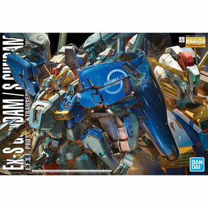 Bandai MG 1/100 EX-S Gundam / S Gundam Plastic Model Kit Gundam Sentinel, 1/100 scale, transformation modes, ideal for model assembly