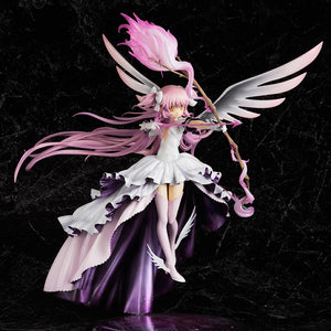 1/8 Good Smile Company Puella Magi Madoka Magica Ultimate Madoka PVC Figure with flower bow, offering immersive anime tribute for fans