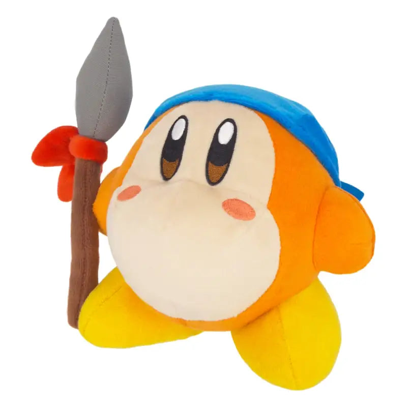 Sanei Boeki Kirby All Star Collection Bandana Waddledi (S) Buy Plush Toy In Japan, 17cm, authentic detailing, ideal for collectors