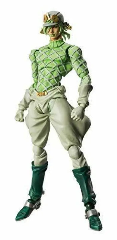 Super Action Statue JoJo's Bizarre Adventure Part 7 Diego Brando Figure, 155mm, articulated design, ideal for collectors