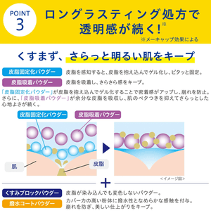 Transino Medicated UV Powder EX 11g with Sample Foundation for Spot Care