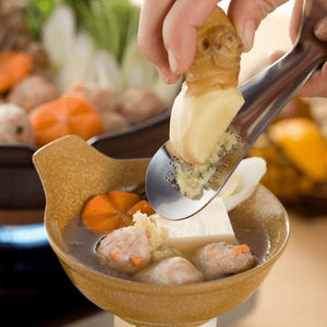 Tsuboe Japan Stainless Steel Standing Curved Grater