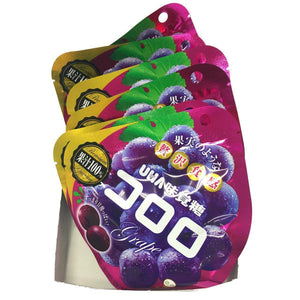 UHA Mikakuto Kororo Grape Gummy Candy (Pack of 6) - YOYO JAPAN